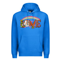 True Royal easter bunny love Premium Hoodie - RanaPortraitStore
