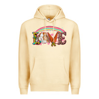 Pina Colada easter bunny love Premium Hoodie - RanaPortraitStore