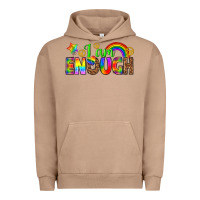 Pigment Burro i am enough Urban Hoodie - texasbilliewilder