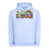 Pigment Grape Ice i am enough Urban Hoodie - texasbilliewilder