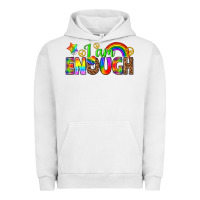 Pigment Lunar Rock i am enough Urban Hoodie - texasbilliewilder
