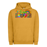 Pigment Peanut Butter i am enough Urban Hoodie - texasbilliewilder