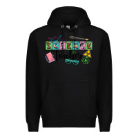 Black science teacher Premium Hoodie - AdoDesignShop