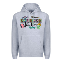 Heather Grey science teacher Premium Hoodie - AdoDesignShop