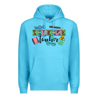 Ocean Blue science teacher Premium Hoodie - AdoDesignShop