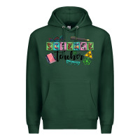 Sports Green science teacher Premium Hoodie - AdoDesignShop