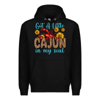 Black got a little cajun in my soul Premium Hoodie - Zillion Design Studio