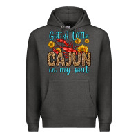 Charcoal Heather got a little cajun in my soul Premium Hoodie - Zillion Design Studio