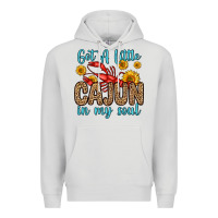 Dove Grey got a little cajun in my soul Premium Hoodie - Zillion Design Studio
