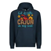 Navy got a little cajun in my soul Premium Hoodie - Zillion Design Studio