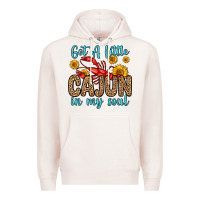 Pale Pink got a little cajun in my soul Premium Hoodie - Zillion Design Studio