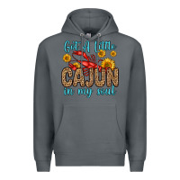 Rock got a little cajun in my soul Premium Hoodie - Zillion Design Studio