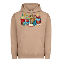 Pigment Burro teacher coffee cups Urban Hoodie - Zillion Design Studio