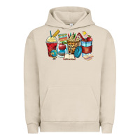Pigment French Oak teacher coffee cups Urban Hoodie - Zillion Design Studio