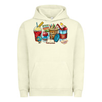 Pigment Pistachio teacher coffee cups Urban Hoodie - Zillion Design Studio
