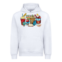 White teacher coffee cups Urban Hoodie - Zillion Design Studio