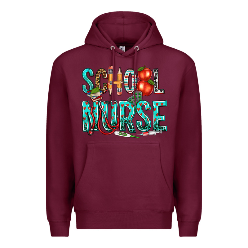 School Nurse Premium Hoodie by texasbilliewilder | Teevron