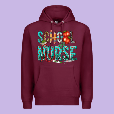 School Nurse Premium Hoodie Designed By Texasbilliewilder