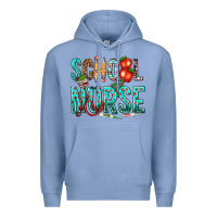 Colony Blue school nurse Premium Hoodie - texasbilliewilder