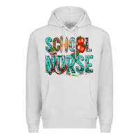Dove Grey school nurse Premium Hoodie - texasbilliewilder