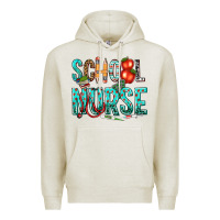 Oatmeal Heather school nurse Premium Hoodie - texasbilliewilder