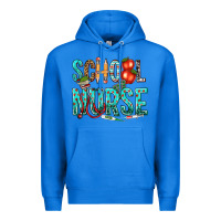 True Royal school nurse Premium Hoodie - texasbilliewilder