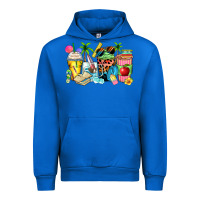 Cobalt summer teacher coffee cups Urban Hoodie - Zillion Design Studio