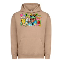 Pigment Burro summer teacher coffee cups Urban Hoodie - Zillion Design Studio