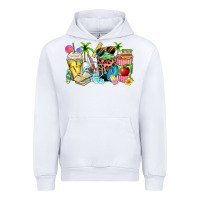 White summer teacher coffee cups Urban Hoodie - Zillion Design Studio