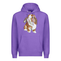 Cute Bunny Premium Hoodie | Teevron