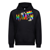 Black human with daisies Urban Hoodie - texasbilliewilder
