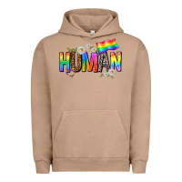 Pigment Burro human with daisies Urban Hoodie - texasbilliewilder
