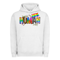 Pigment Lunar Rock human with daisies Urban Hoodie - texasbilliewilder