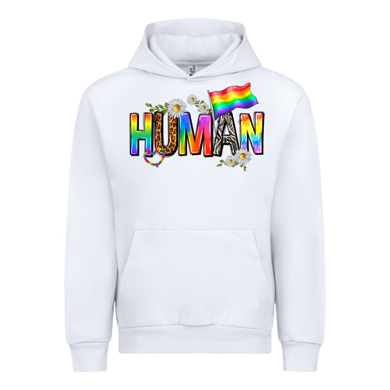 Human With Daisies Urban Hoodie by texasbilliewilder | Teevron