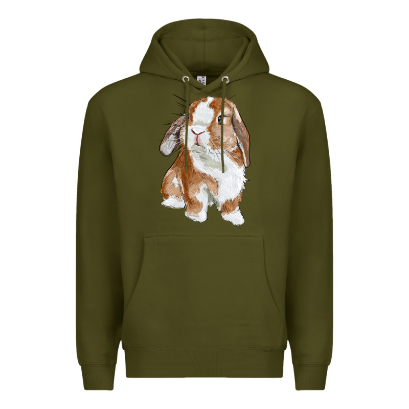 Cute Bunny Premium Hoodie by RanaPortraitStore | Teevron