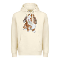 Sandshell cute bunny Premium Hoodie - RanaPortraitStore