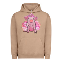 Pigment Burro Balerina pig with tutu Urban Hoodie - RanaPortraitStore