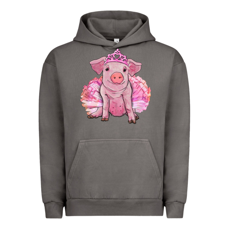 Balerina Pig With Tutu Urban Hoodie by RanaPortraitStore | Teevron