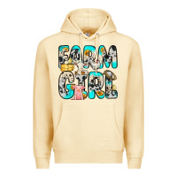 Farm Girl Premium Hoodie | Teevron