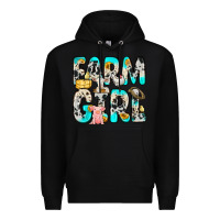 Black farm girl Premium Hoodie - Zillion Design Studio