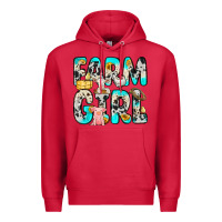 Cardinal farm girl Premium Hoodie - Zillion Design Studio
