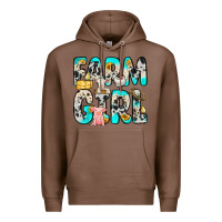 Chestnut farm girl Premium Hoodie - Zillion Design Studio