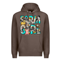Coffee farm girl Premium Hoodie - Zillion Design Studio