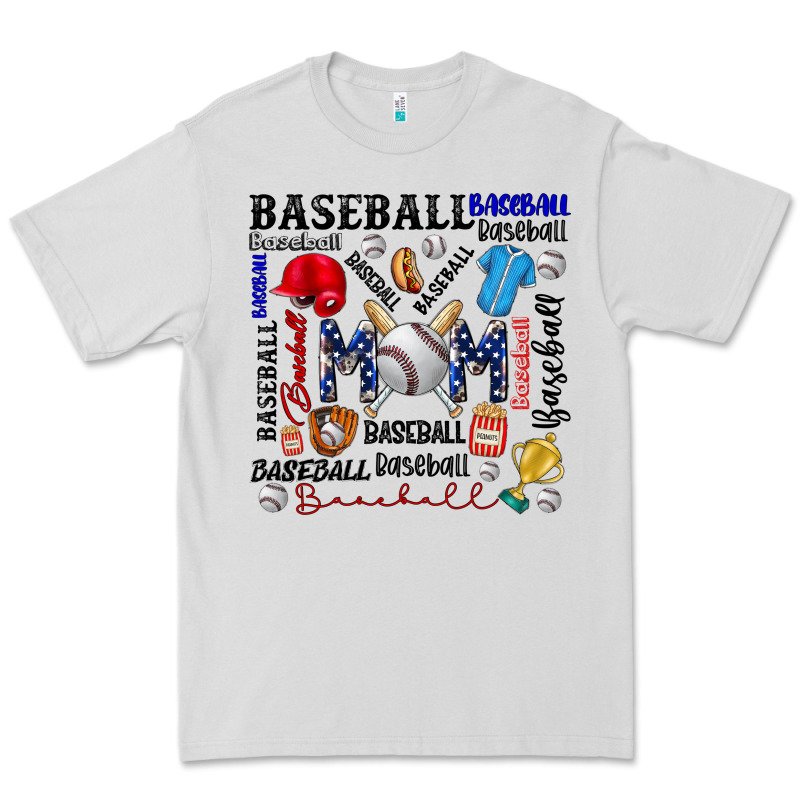 Baseball Mom Premium Tee by CowhideDigitalArt | Teevron