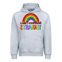 Heather Grey i cant even think straight Urban Hoodie - texasbilliewilder
