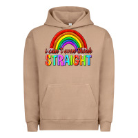 Pigment Burro i cant even think straight Urban Hoodie - texasbilliewilder