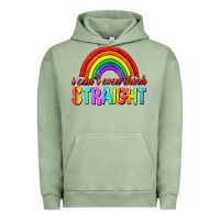 Pigment Oil Green i cant even think straight Urban Hoodie - texasbilliewilder