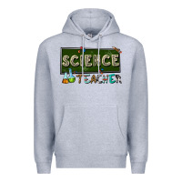 Heather Grey science teacher Premium Hoodie - texasbilliewilder