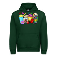 Foreset Green school coffee cups Urban Hoodie - Zillion Design Studio