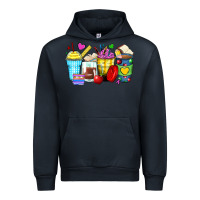 Navy school coffee cups Urban Hoodie - Zillion Design Studio